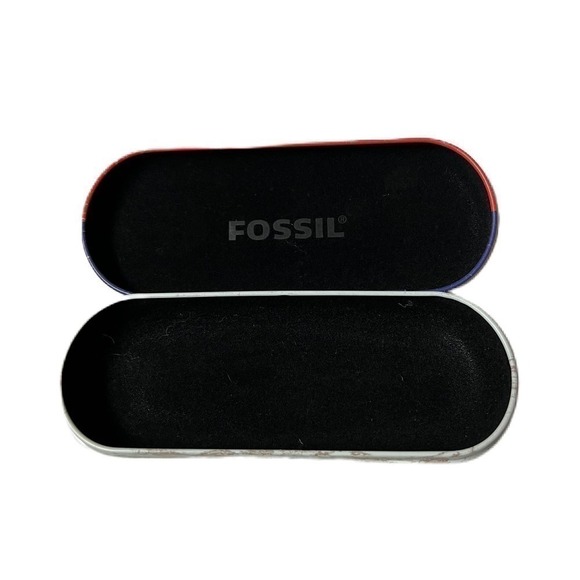 Fossil Metal Glasses Case EUC - Picture 2 of 3